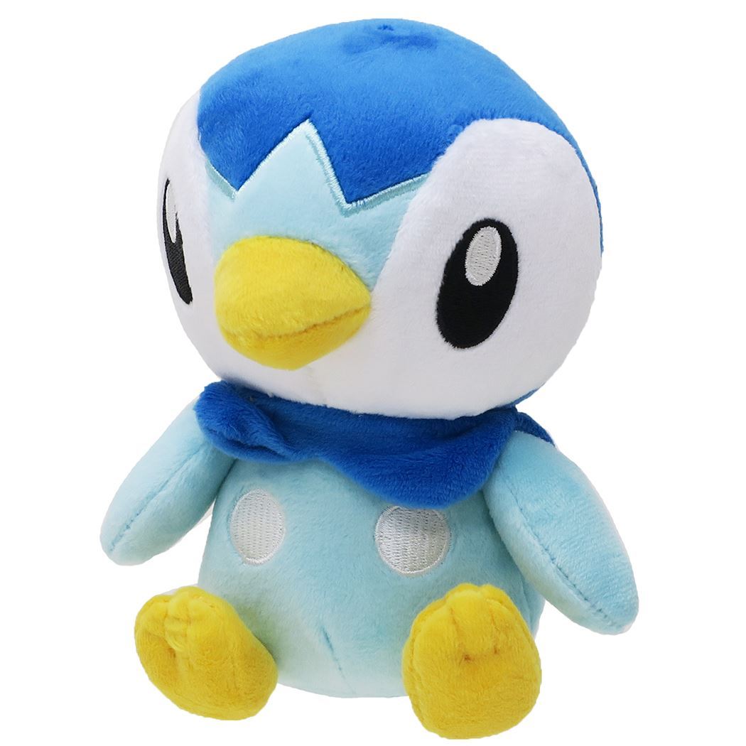 Sanei Pokemon All Star Collection - PP89 - Piplup Plush 6"