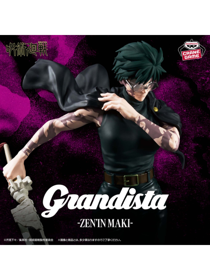 Jujutsu Kaisen Grandista Maki Zenin Figure