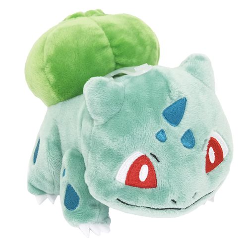 Sanei Pokemon All Star Series PP17 Bulbasaur Stuffed Plush, 4"