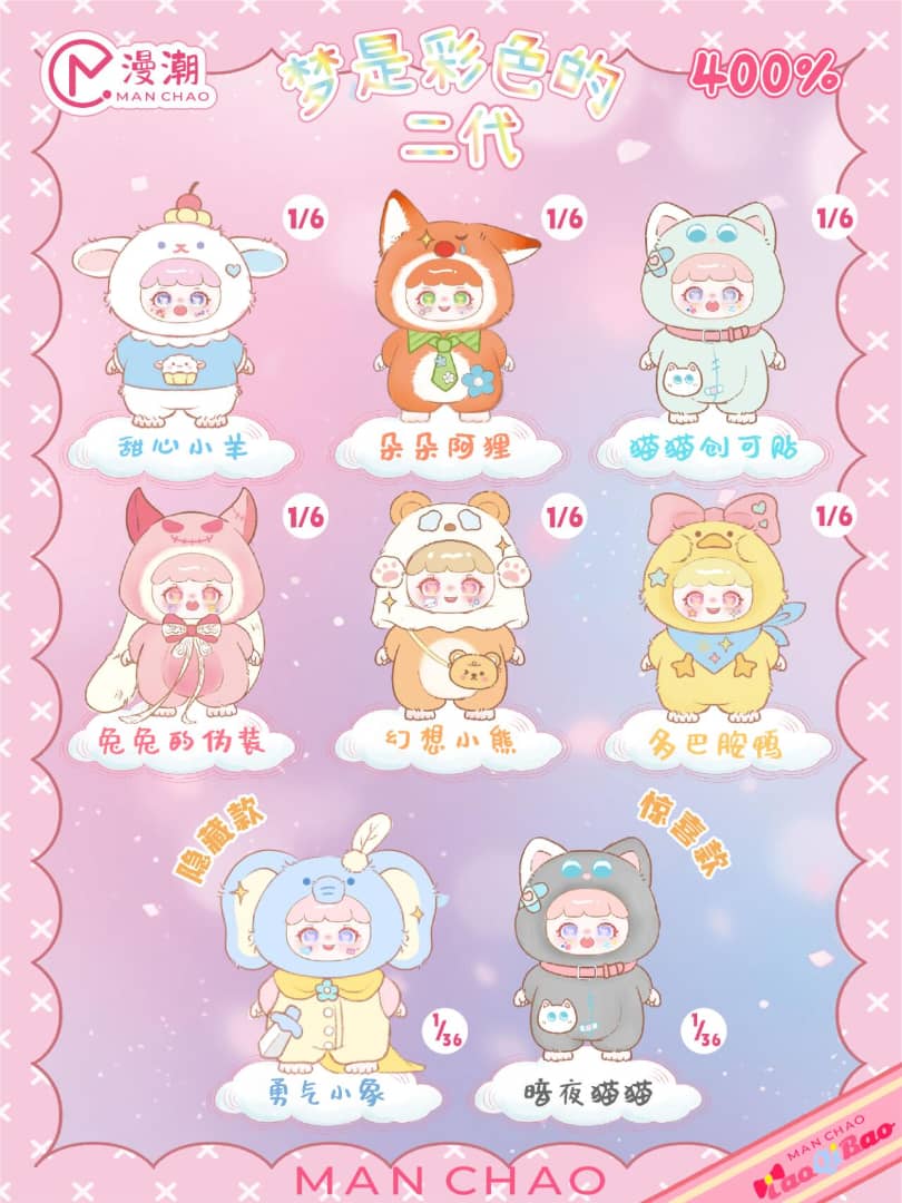 Manchao Naughty Baby 400% Blind Box