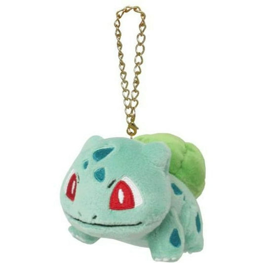 Sanei Pokemon Bulbasaur 4-inch Mini Plush Keychain