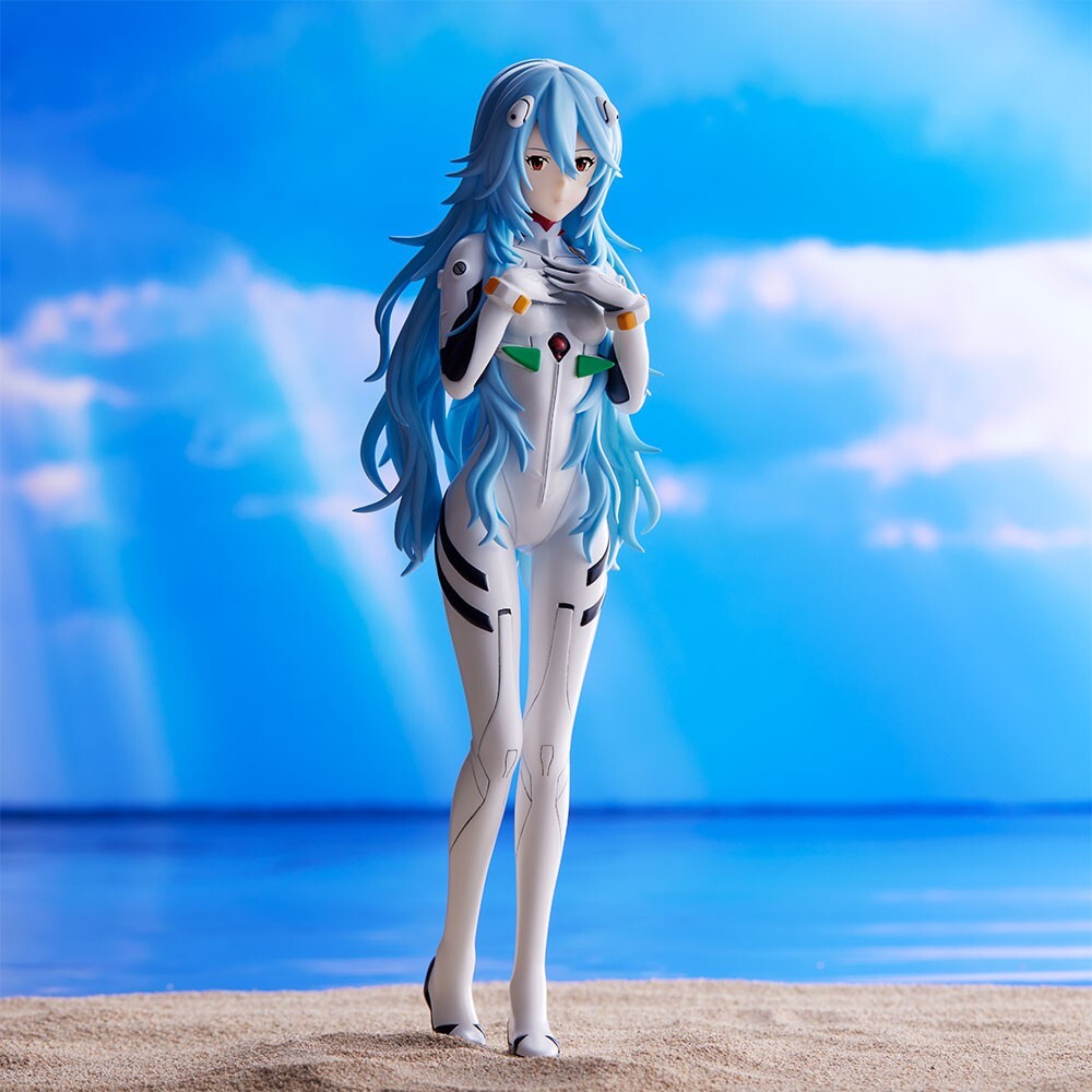 Evangelion SPM Super Premium Figure " Ayanami Rei " Long Hair Ver.