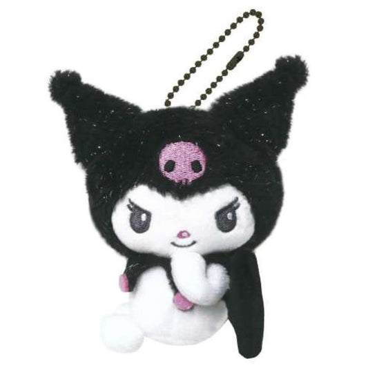 Kuromi Ball Chain Mascot Black  Angel KCompany