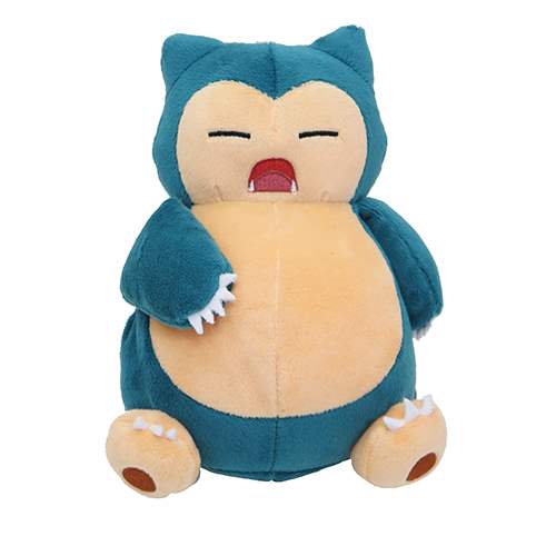 Sanei Pokemon All Star Collection Snorlax Stuffed Plush Toy, 8"