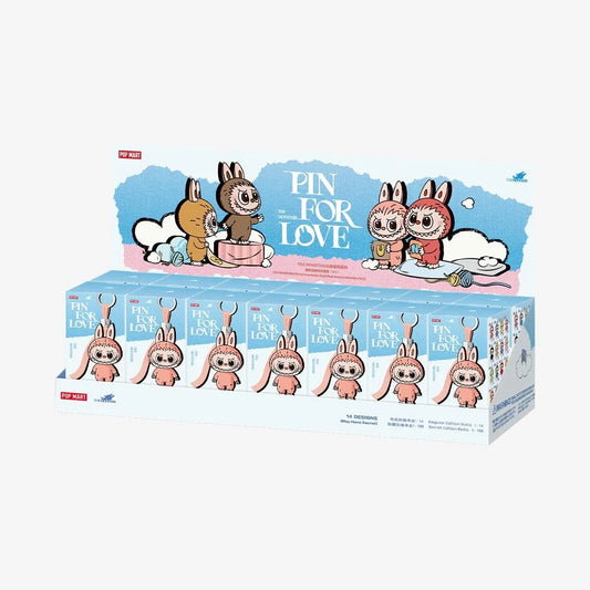 POP MART Labubu Pin For Love N-Z