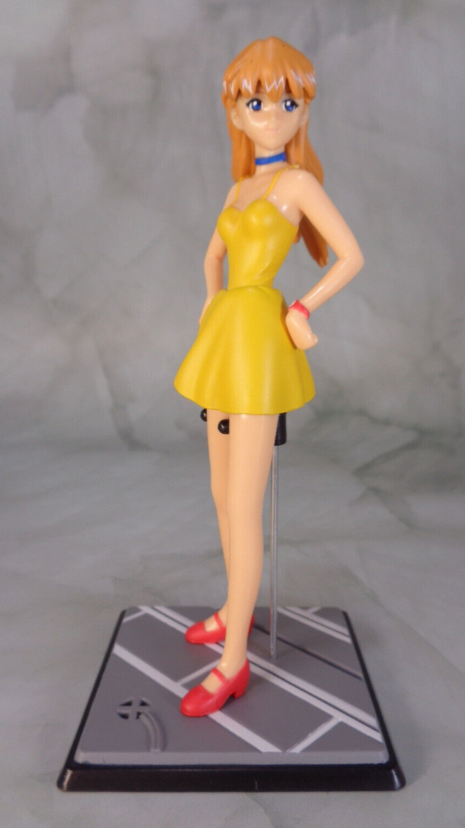 Vintage 2003 SEGA Neon Genesis Evangelion Langley Asuka Strikes Anime Figure