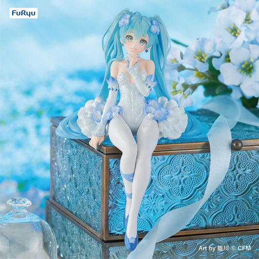 Sega Vocaloid Hatsune Miku Figure Toy Flower fairy Noodle Stopper