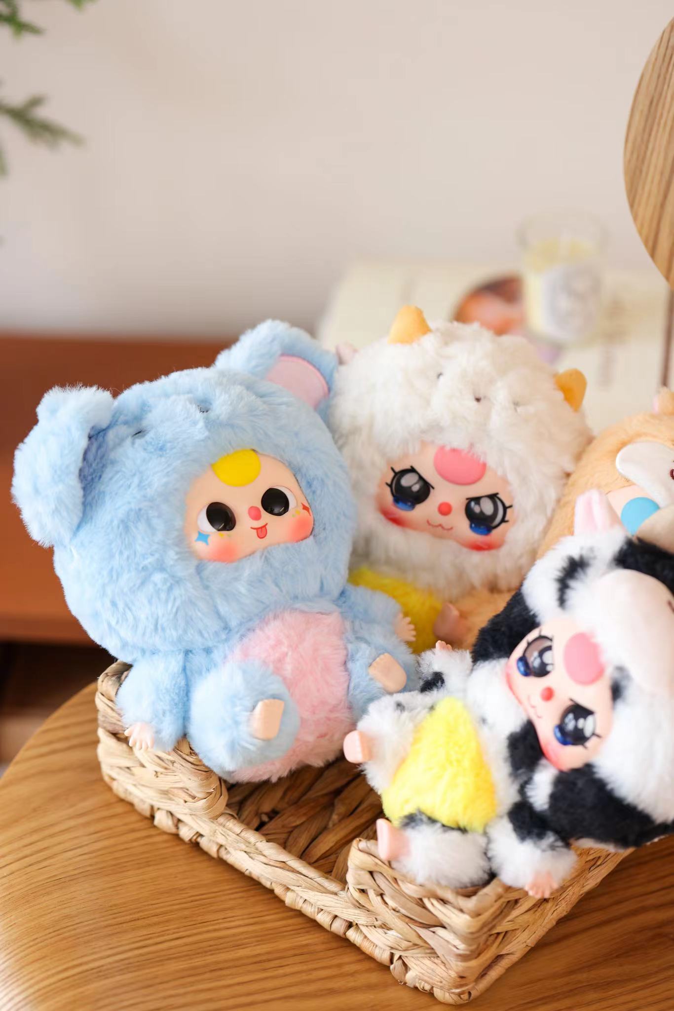 Baby Three Twelve Zodiac Plush Series Blind Box